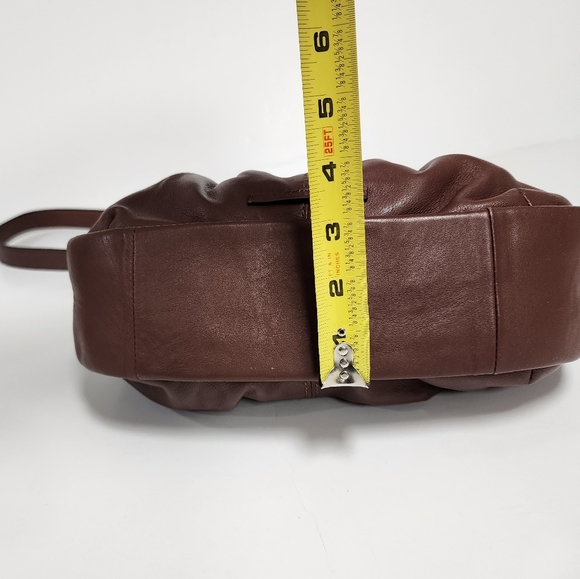 Lucky brand Jixi leather crossbody bag brown color - Picture 13 of 16